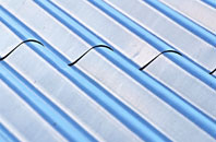Upton Magna corrugated roofing